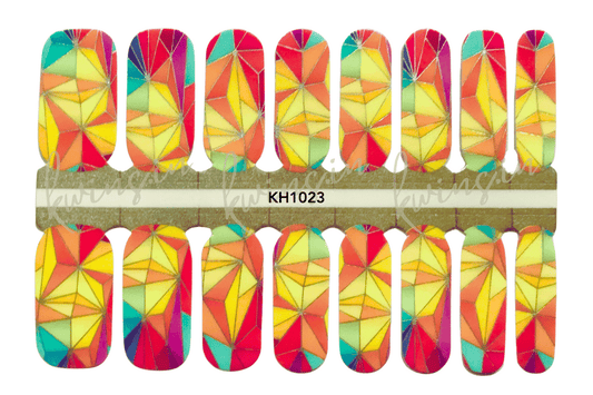 Stained Glass - Nail Wraps