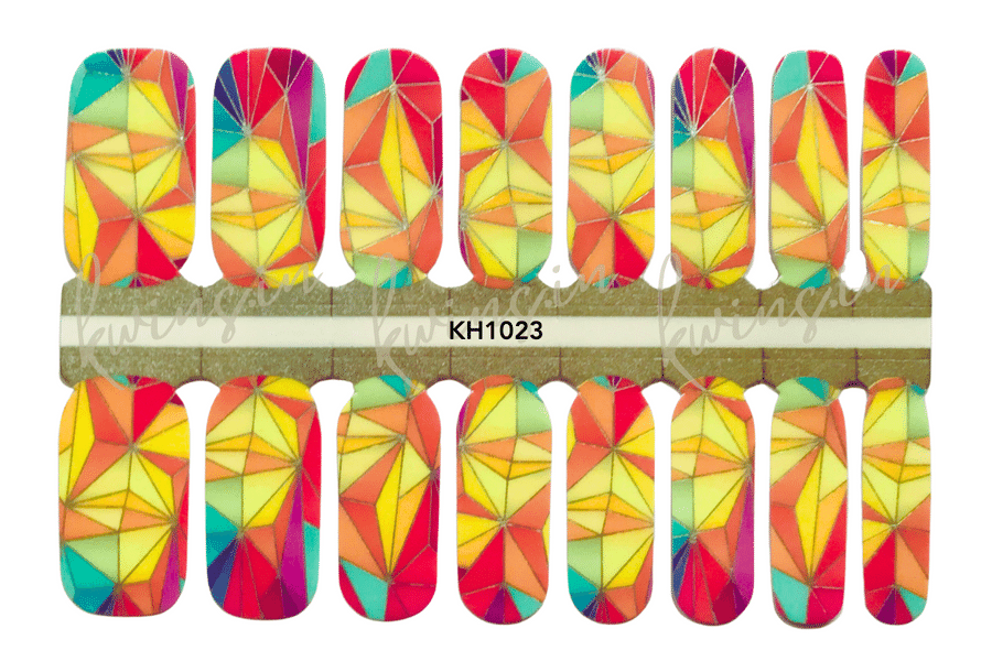 Stained Glass - Nail Wraps