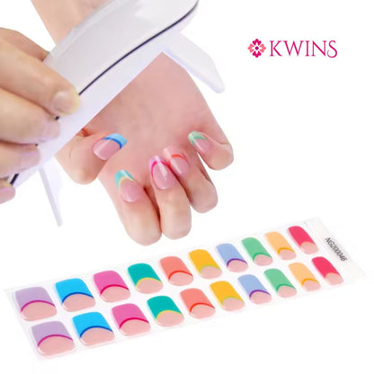 Heavenly Hues 3D UV Gel Nails