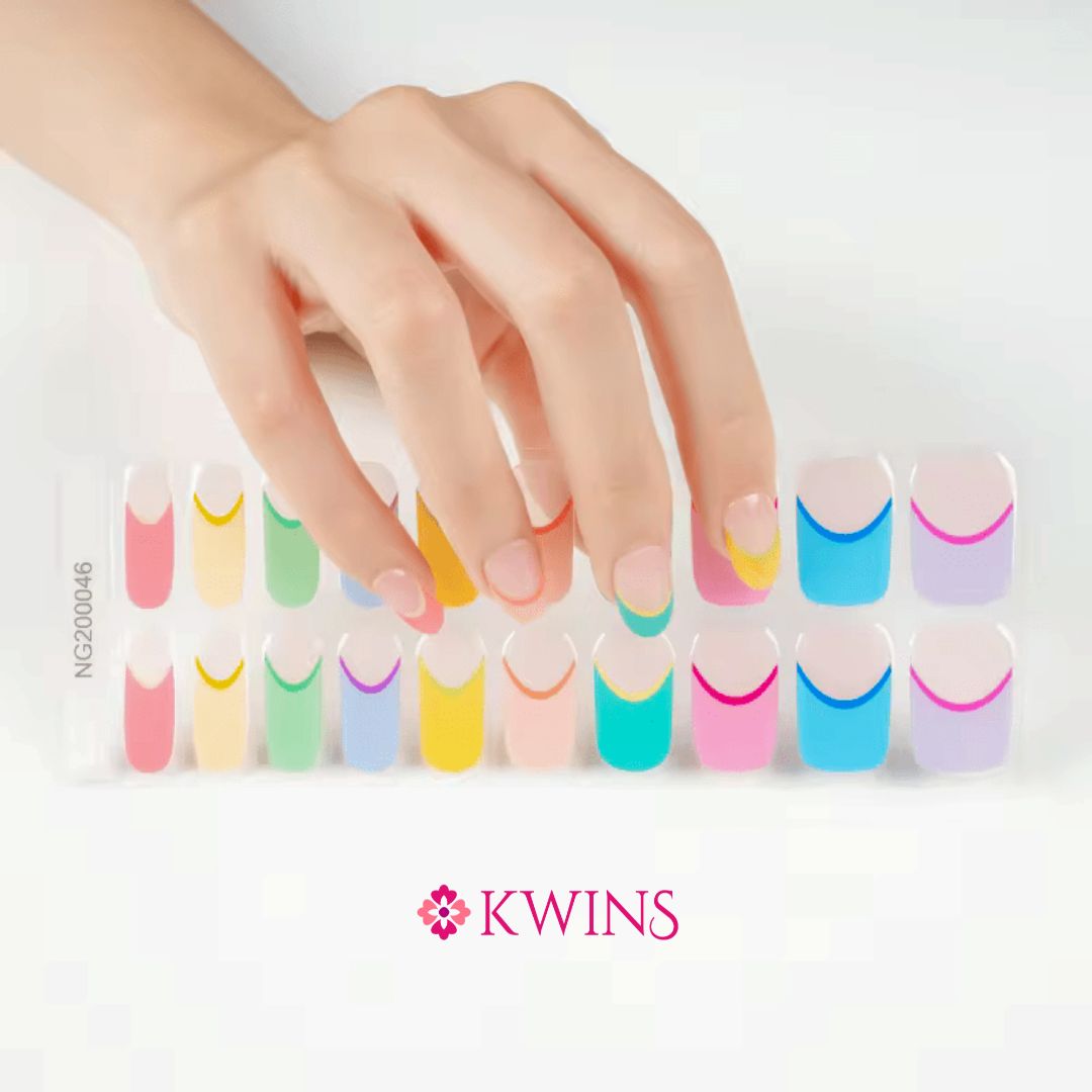 Heavenly Hues 3D UV Gel Nails