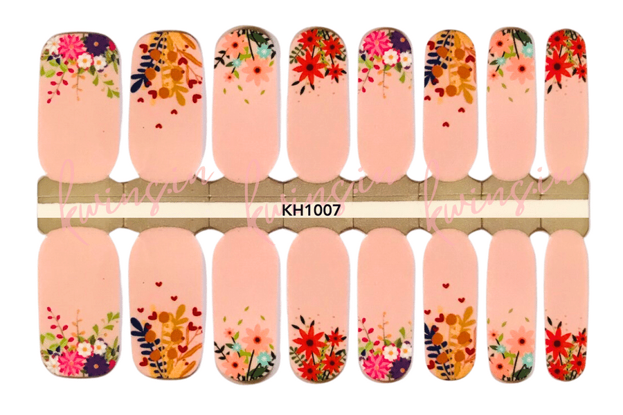 Floral Nail Wraps