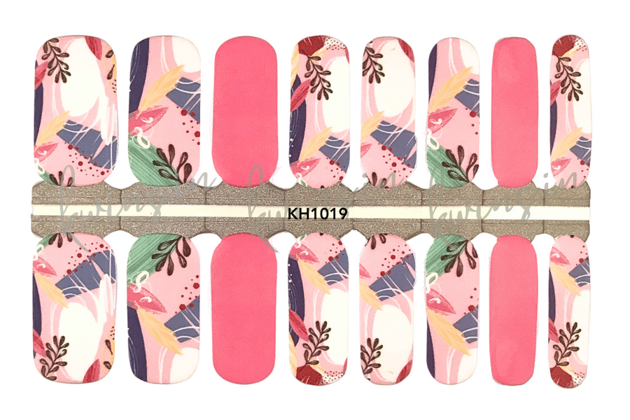 Floral Nail Wraps