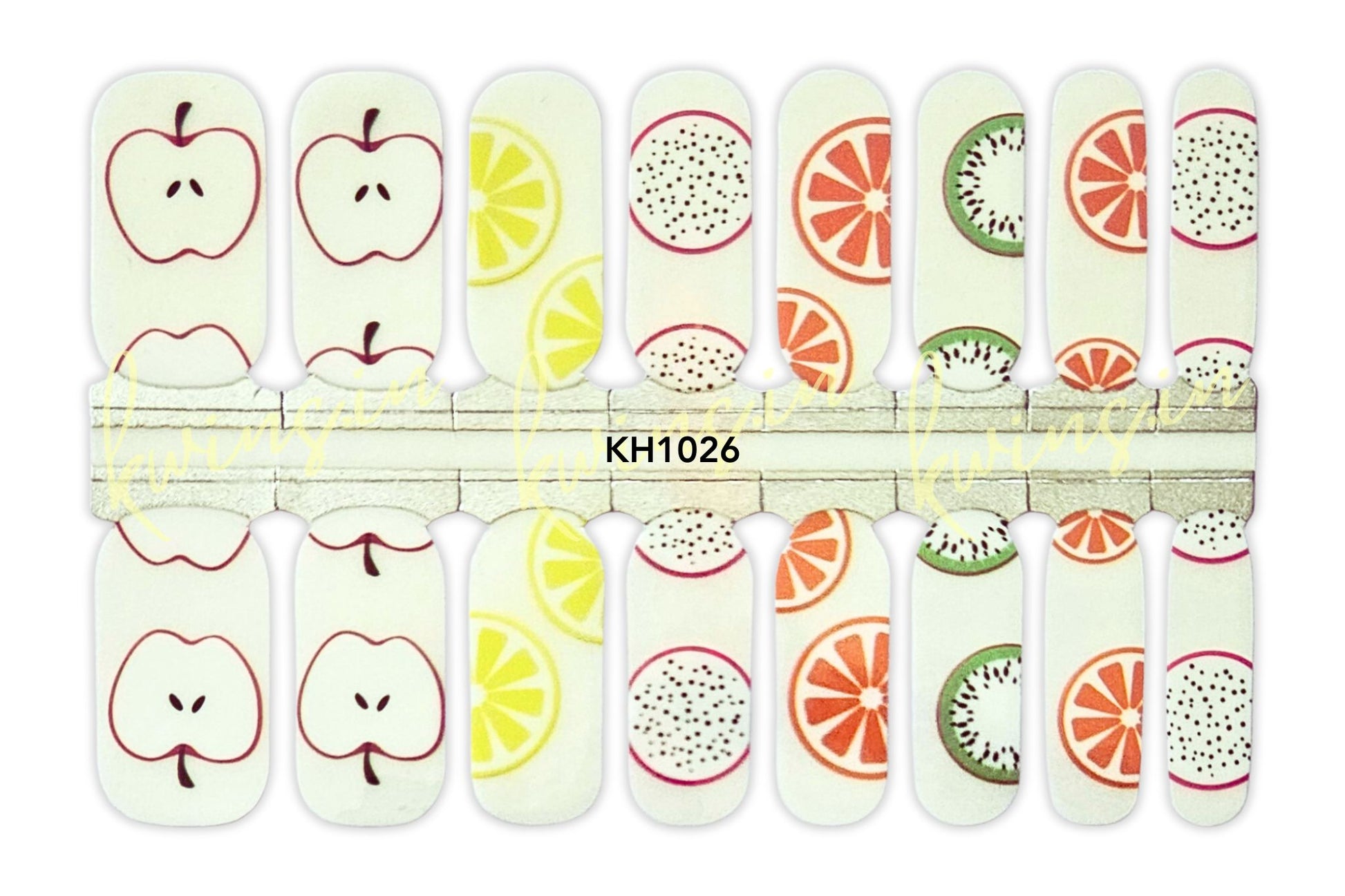 Fruit nail art kit