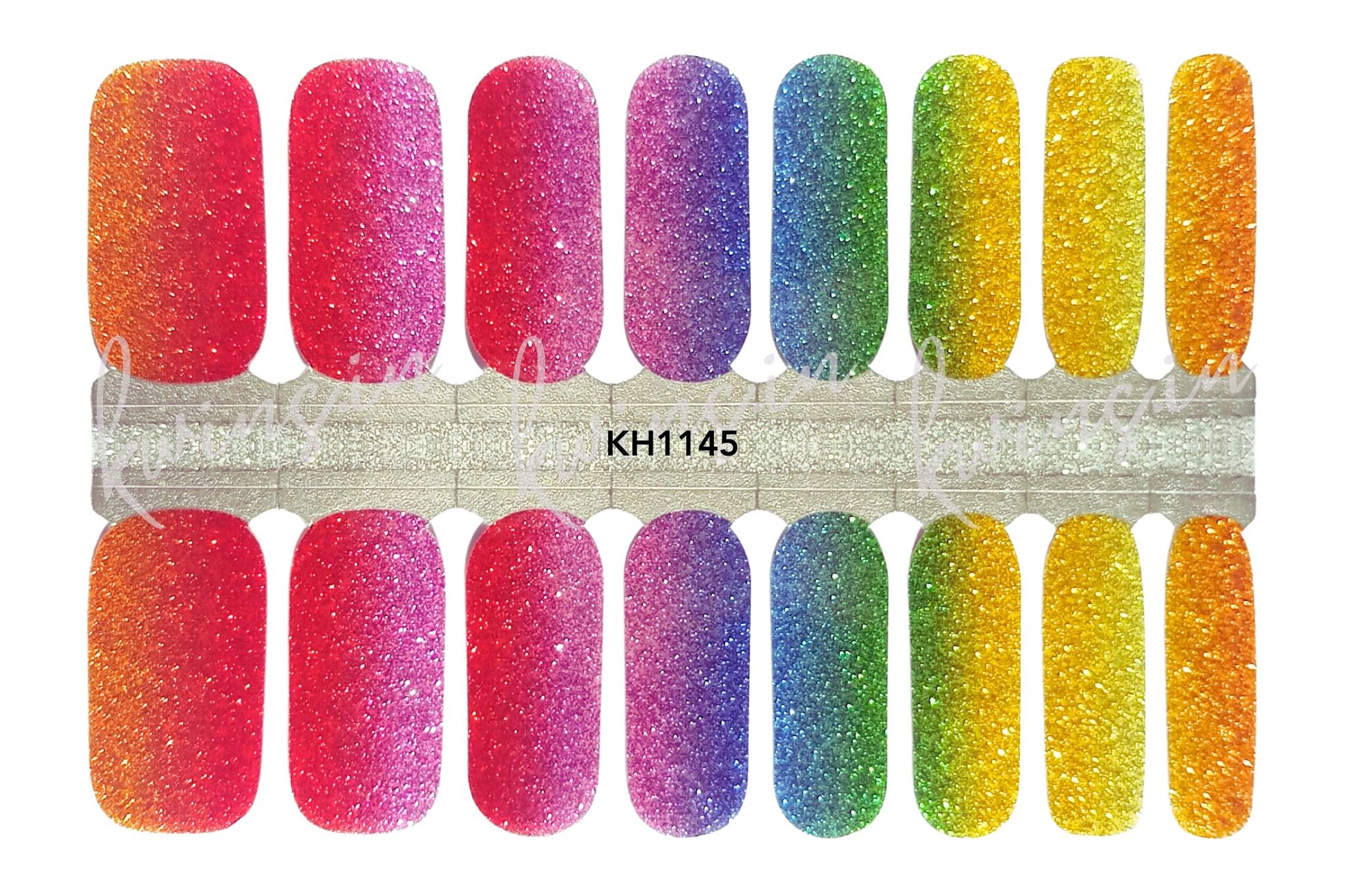 Rainbow Nail Wraps