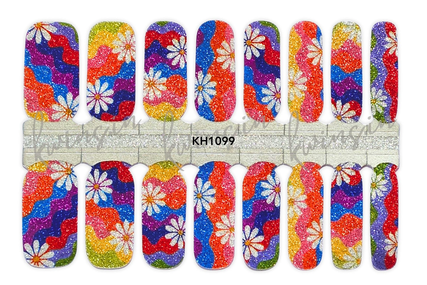 Dazzling Daisies - Nail Wraps