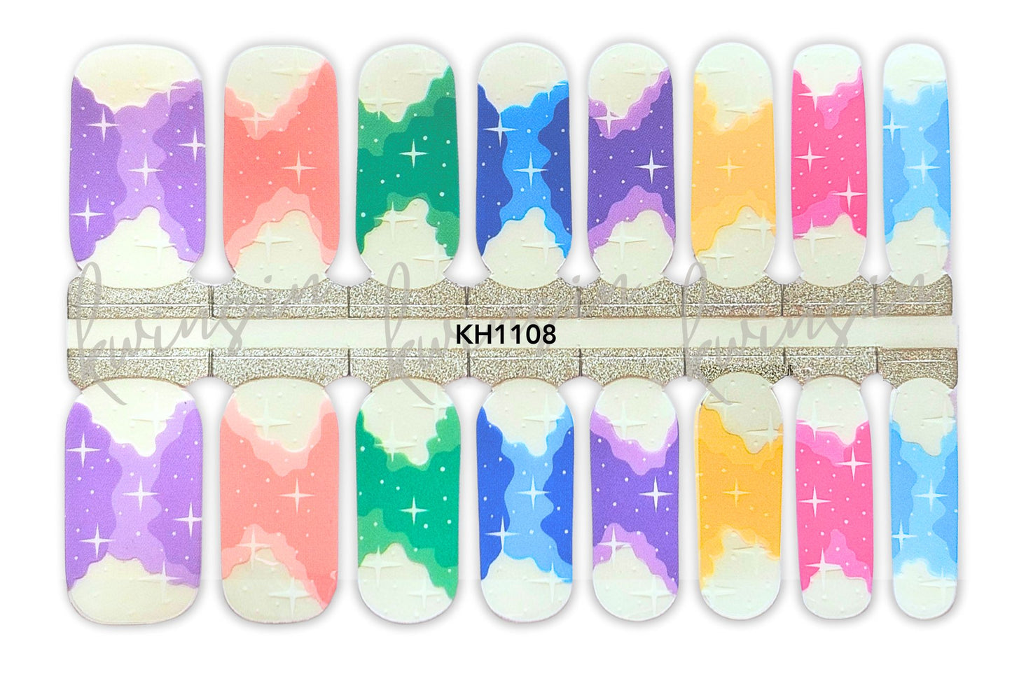 Multiverse - Pastel Nail Wraps